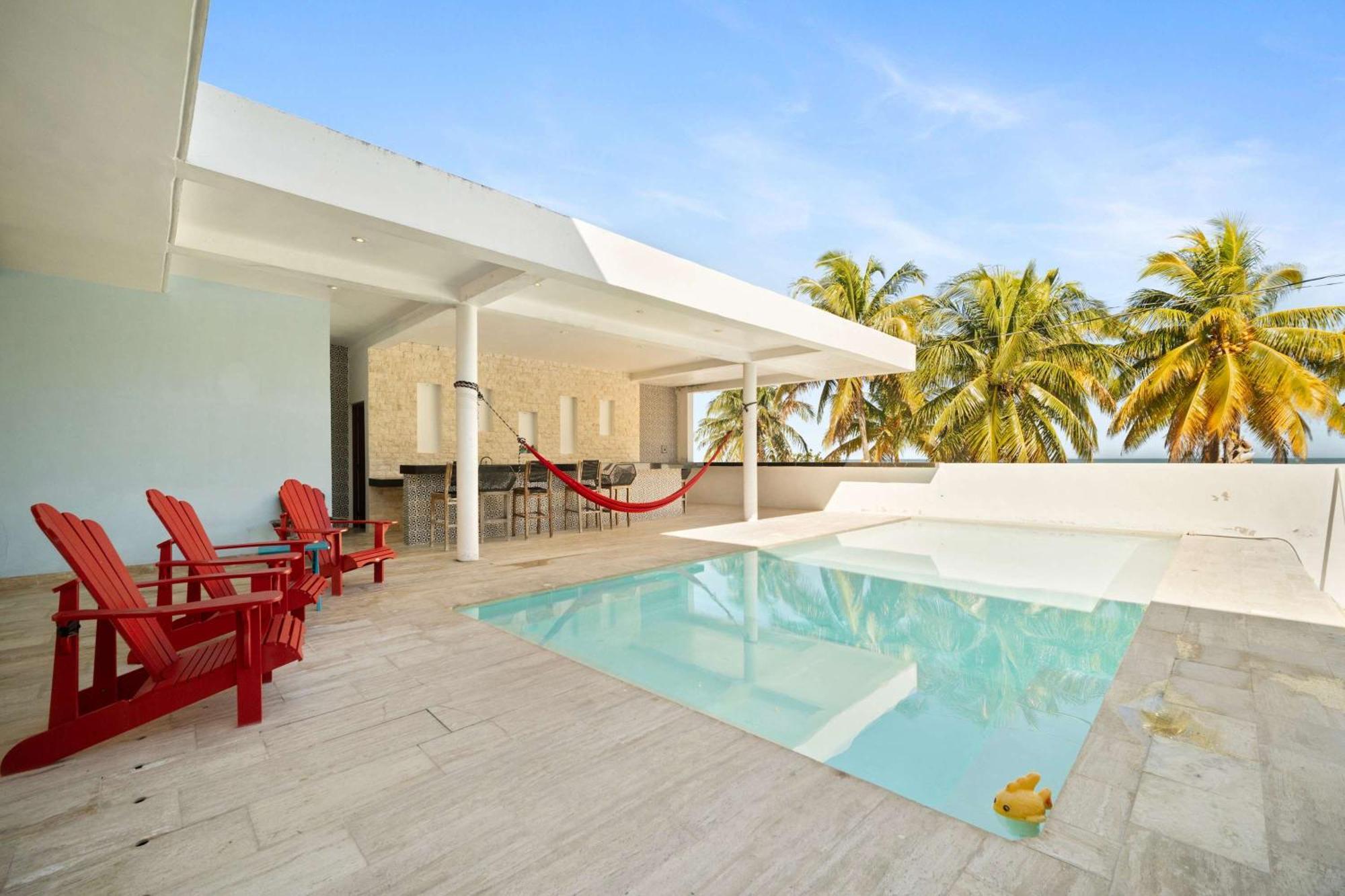 Beachfront Coco Modern Designer House By Peninsula Stays San Crisanto Exterior foto